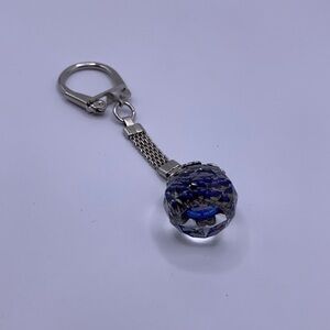 Virgin Islands Faceted Crystal Souvenir Keychain